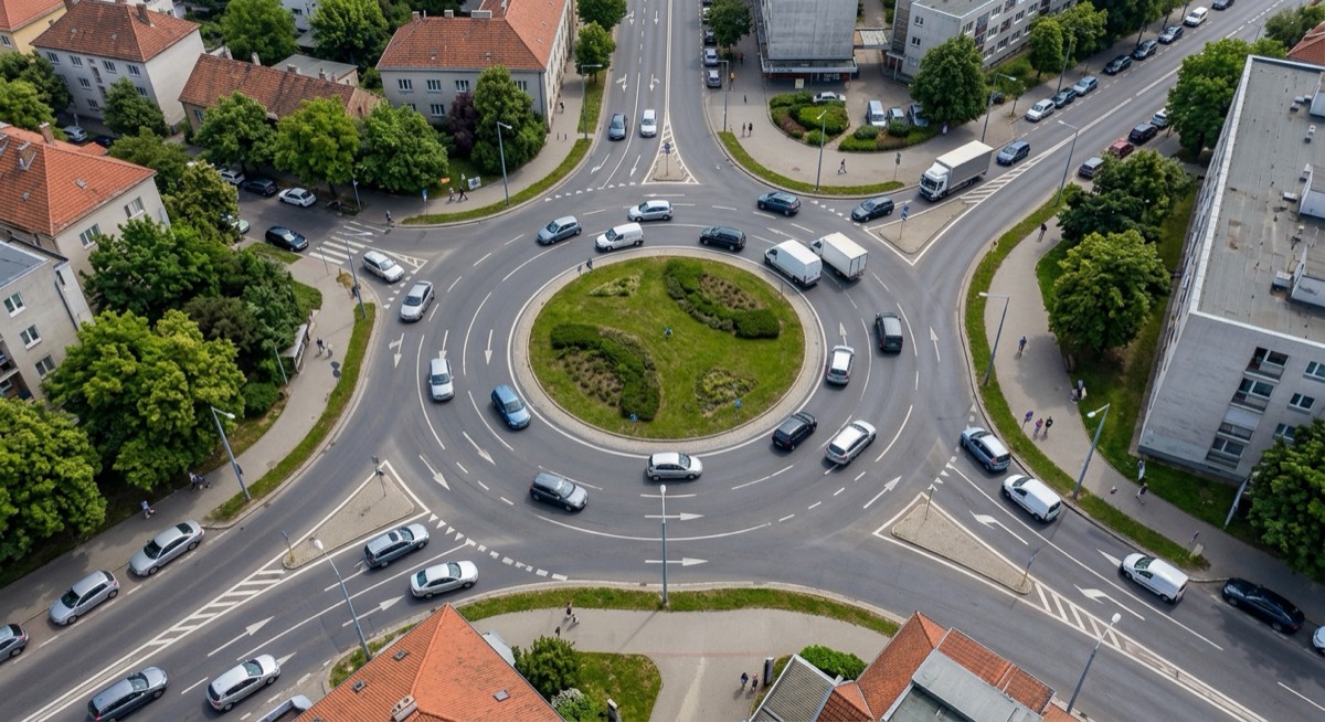 Nervös beim Fahren im Kreisverkehr? So meisterst du jeden Roundabout